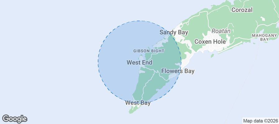 West End Airbnb map